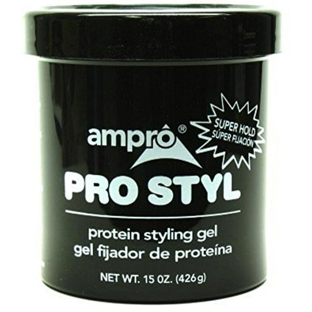 Ampro Pro Gel Coiffant Super Hold de Protéine de Style, 15 Onces