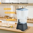 thumbnail image 6 of Hakka 5 Gallon Beverage Dispenser Large Capacity Fruit Drink Polypropylene Juice Dispenser, 6 of 9