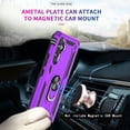 thumbnail image 6 of LeYi For Samsung Galaxy A54 Phone Case and Screen Protectors 2 Pack, Mobile Case, Purple, 6 of 7