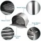 thumbnail image 4 of Capucha de ventilación de acero inoxidable de 6 pulgadas 150mm para cubierta de salida de aire de pared, c Afortunado Sencillez, 4 of 5