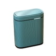 thumbnail image 1 of Goriertaly Automatic Sensor Trash Can - Silent Opening And Closing Sturdy And Durable Wide Application emerald green 8L, 1 of 6