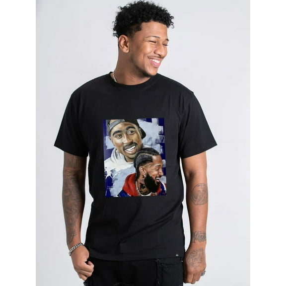 Nipsey Hussle Tribute Graphic T-Shirt, for men & women, up to size 5XL.