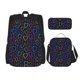 thumbnail image 1 of Fotbe Colored Hearts Set Escolar 3 en 1 para Niños - Mochila Duradera con Lonchera Aislante y Estuche para Lápices - Mochila Escolar para Niños y Niñas, 1 of 7