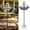 Gray, variant on Solar Bird Bath Fountain for Outside, Solar Bird Bath Fountains with Metal Stake, Hummingbird Water Fountain with Solars Pump & Glass Bowl for Garden Yard Patio Backyard Decoration