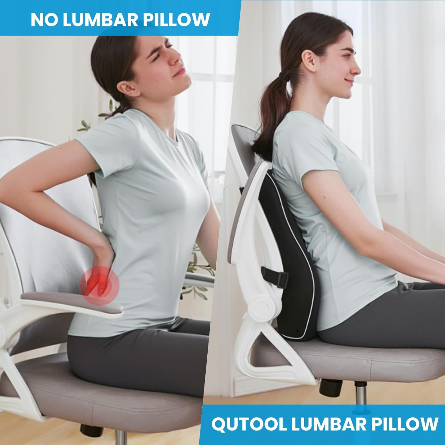 best back support cushion for office chair