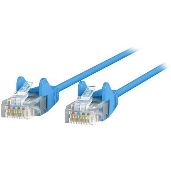 20 ft. Belkin Cat6 Slim 28Awg Cable, Blue