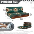 thumbnail image 7 of Yuyamidu Aztec Ethnic Gemoetric RV Dinette Cushion Covers Green RV Couch Covers for Sofa Replacement RV Cushion Covers Set Soft Loveseat Slipcovers for Travel Trailer Couch, 7 of 7