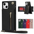 thumbnail image 2 of TOYAN Mobile phone case, leather case, crossbody card holder (with lanyard), 2 of 5