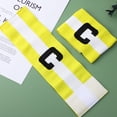 thumbnail image 3 of 2pcs Football Captain Armbands Elastic Sports Captain C Arm Bands Football Players Bands, 3 of 8