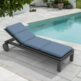 thumbnail image 4 of Covers & all CoverRite Rectangle Lounge Chair Cushion, Foam UV and Fade Resistant Lounge Chair, 4 of 7
