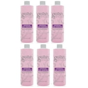 Gelish Artificial Refill Soak Off Gel Hand Nail Polish Remover 480mL (6 Pack)