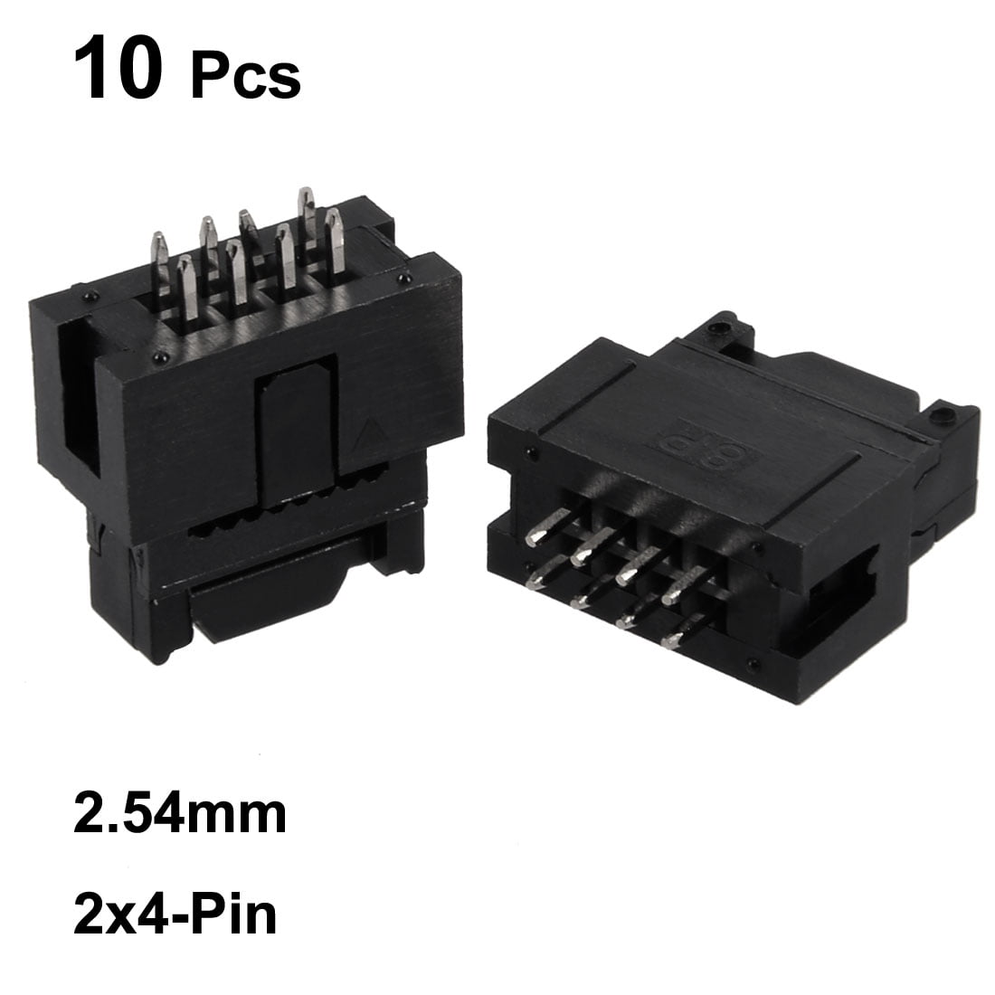 10 PCS Socket Strip/Header 2x4 Pin/8 Pin 2.54mm Twin Pitch Socket 