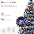 thumbnail image 4 of 3ft Pre-Lit LED Optical Fiber Christmas Tree Artificial Evergreen Tree, 4 of 10