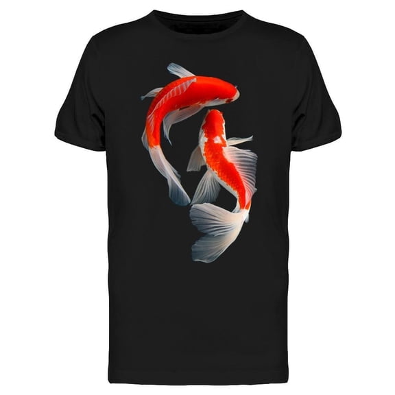 Couple Butterfly Koi Fish Tee Men's -Image by Shutterstock