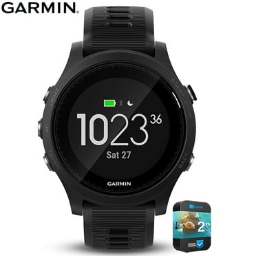 Garmin 010-N1746-00 Forerunner 935 GPS Watch, MultiSport, Altimeter, Battery, Black Bundle with 2 YR CPS Enhanced Protection Pack