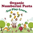 thumbnail image 5 of Organic Numberini Pasta - Eat. Play. Learn, (Pack of  6 Pack) – Non-GMO, Bulk – by Food to Live, 5 of 7