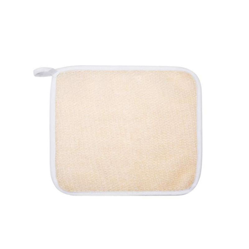 Blulu Exfoliating Face Body Wash Cloth Towel Dual-Sided Exfoliating Scrub Towel 