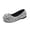 Silver, variant on Xfvqtps Sparkle Princess Mary Jane Ballet for Girls Elastic Strap Close Toe Pearl Flower Sequin Rhinestone Spring Summer Dressy Casual Shoes