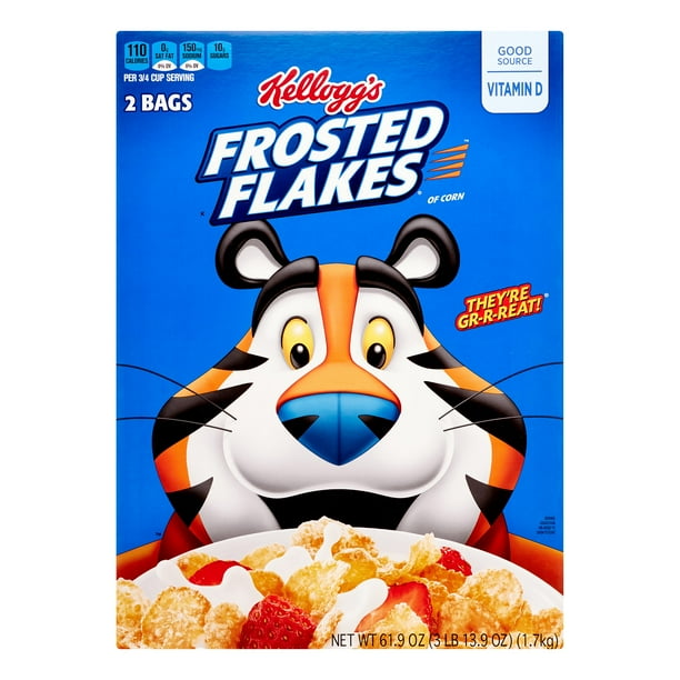 Frosted Flakes Cereal, Original, 31 Oz, 2 Ct