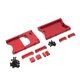 thumbnail image 1 of Accesorios RC, herramientas de reparación de motores simples, modificación de Motor profesional, reemplazo de haz trasero de coches para D90 D96 MN98 Rojo 1 Set Inevent FN001617-03, 1 of 6