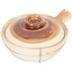 thumbnail image 1 of Pottery Clay Casserole Handheld Casserole Pot Small Food Cooking Casserole Kitchen Casserole, 1 of 3