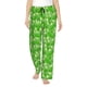 thumbnail image 1 of Balery Green Cucumber Pantalones de pijama para mujer, pijamas ultraligeros, pantalones de estar por casa-3X-Large, 1 of 6