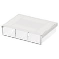 thumbnail image 2 of Gnmfd Underdesk Storage Drawer, Self-Adhesive Slide-Out Organizer for Office, Hidden Under Table Storage for Supplies, Desk Drawer Organizer, Easy Installation, Space-Saving Office Storage, 2 of 6