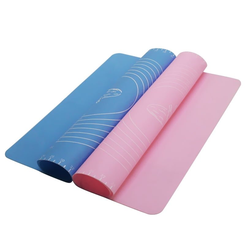 26 * 29cm/50 * 40cm Silicone Rolling Cut Kneading Mat Fondant Clay Mats Pastry Icing Dough