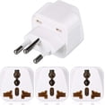 thumbnail image 1 of Bearachild Adaptador de viaje confiable de 4 piezas/juego para necesidades de energía en cualquier lugar. Adaptador de enchufe. Toma de Electrónica miscelánea, 1 of 5