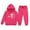 A-Hot Pink, variant on Tiweut 2 Piece Outfits for Girls Hoodie and Pants Kids Letter Print Sweatshirt Joggers Clothes Suits,2-3 Y