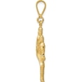 thumbnail image 3 of 14K Yellow Gold Polished 3-D Pitcher Baseball Charm (36 X 12) Made In United States c2663, 3 of 6