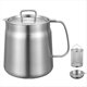 thumbnail image 1 of Olla de Cocina de Acero Inoxidable de 2 L, Sartén de Cocina de Gran Capacidad, Tanque de Filtro de Aceite Multifuncional, Olla para Freír Profunda, 1 of 6
