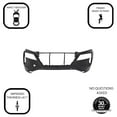 thumbnail image 3 of DCP Front Bumper Cover for Nissan Rogue 2021-2023 W/Park Hls Primed 620226RL0H, 3 of 7
