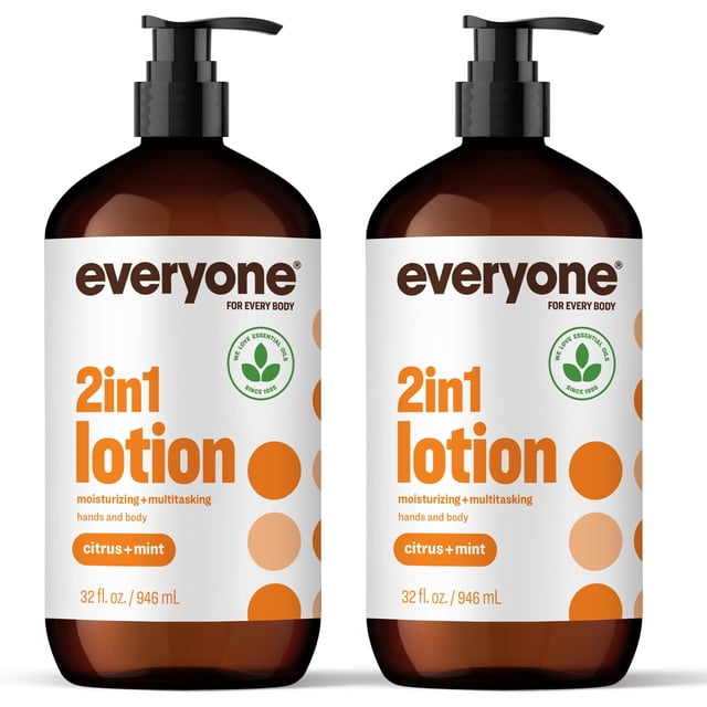 Everyone Lotion, Citrus and Mint, 32 Ounce, 2 Count