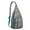 Blue-green-6, variant on Puppy Love Sling Backpack - Adorable Dog-Themed Print Shoulder Bag (Minimalist Dog Design, Lightweight & Breathable)