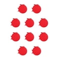thumbnail image 3 of Cojín de silla duradero Bewildely para taburetes de bar algodón rojo brillante 10Conjunto, 3 of 6