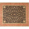 thumbnail image 1 of Ahgly Company Machine Washable Indoor Rectangle Traditional Sand Brown Area Rugs, 4' x 6', 1 of 7