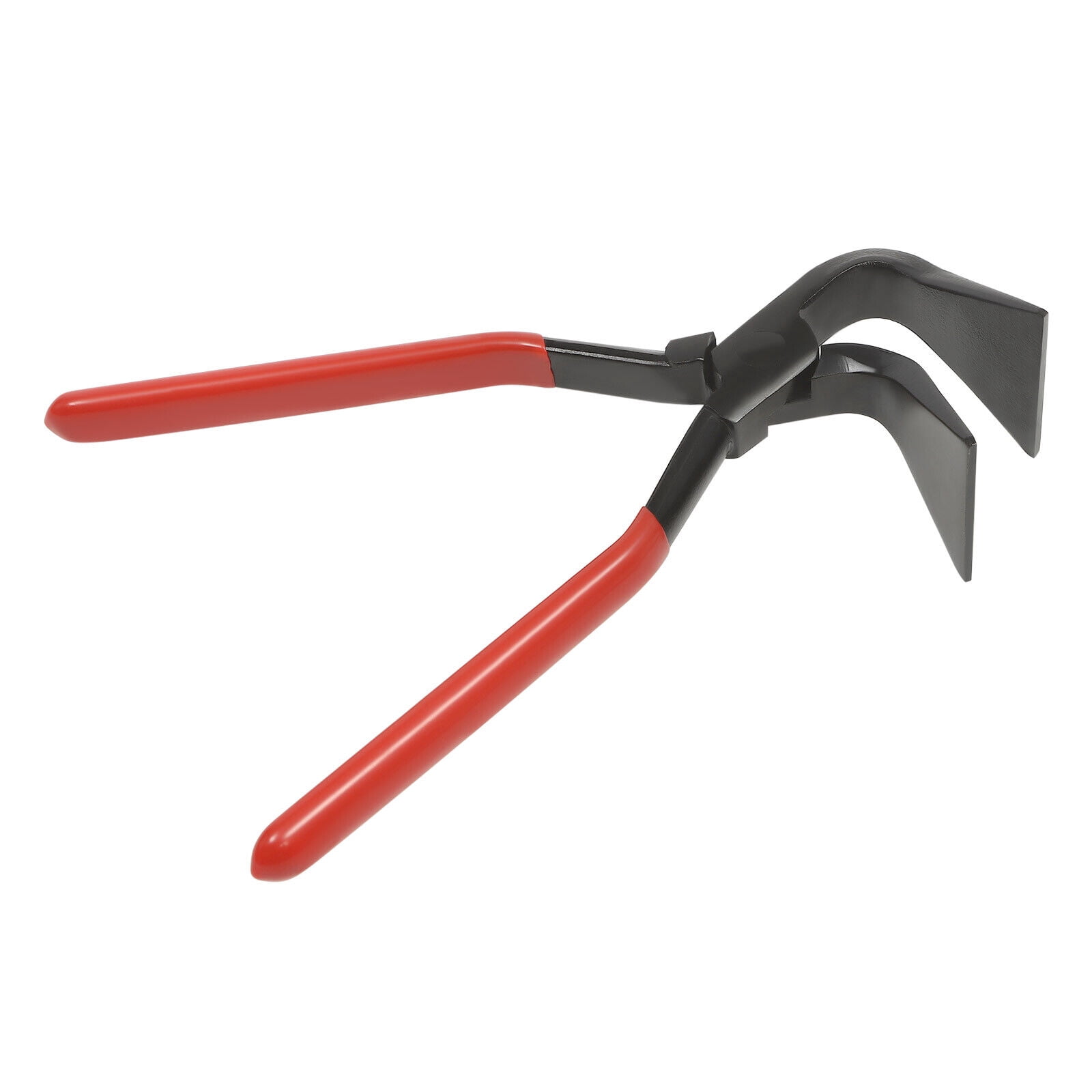 3-Pieces 0° 45° 90° Hand Seamers Sheet Metal Bending Pliers Hand Tool Red/ Black - Carbon Steel
