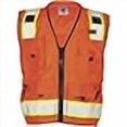 thumbnail image 3 of ML Kishigo Mens Class 2 High Visibility Professional Surveyors Vest - Orange, Small, Model Number S5001, 3 of 4