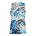 thumbnail image 3 of IROINNID Round Neckline Tank Tops For Men Sleeveless New Summer Floral Hawaiian Camisole Sport Tank Top Pullover Graphic Print Tops, 3 of 4