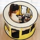 thumbnail image 4 of Parque infantil plegable portátil para mascotas y parque infantil para cachorros Tienda para mascotas con estuche de transporte Tazón de viaje plegable Uso interior / exterior con resistente, 4 of 5