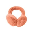 thumbnail image 2 of Women's Earmuffs Unisex Warm Furry Winter Outdoor Earmuffs Foldable Ear Warmer,Orange Women's Accessories Earmuffs, 2 of 3