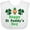 AA-White, variant on Inktastic Happy St Paddy's Day Boys or Girls Baby Bib