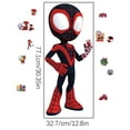 thumbnail image 2 of Big Spider-man Superhero Sticker for Kids Room Wall Decor | Peel and Stick Wall Decal for Boys Spider-man Party Decoration, 2 of 6