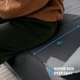 thumbnail image 2 of Mjkone Minimalist Oversized 4-Seater Comfy Couch, 97‘’W Deep Seat Sofa for Living Room, Dark Gray, 2 of 7
