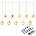 thumbnail image 5 of Juego de luces de Navidad JAMW 3 m 10 luces de árbol decoración recargables por USB Sencillez, 5 of 5
