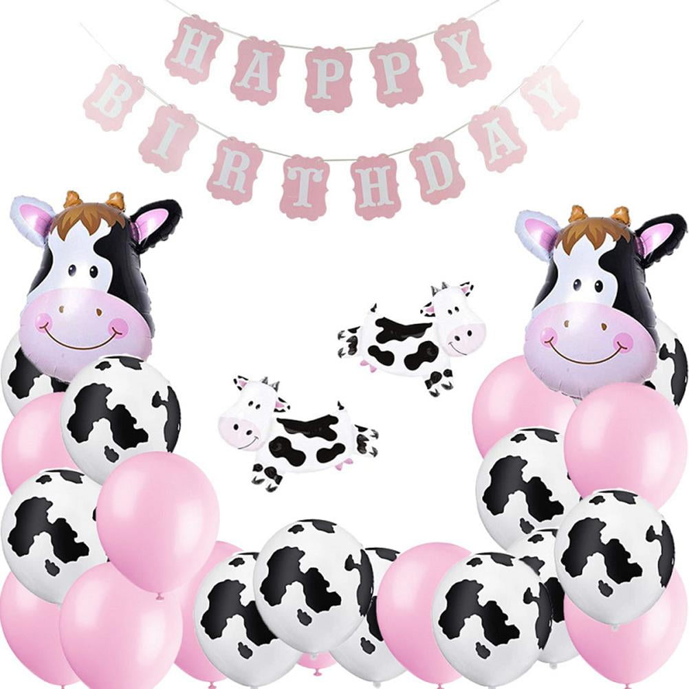 Animal Cow Shape Foil Balloon Farm Birthday Wedding Party Baby Shower Decor 