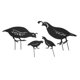 thumbnail image 3 of 4pcs Outdoor Quail Family Yard Decor Innovative Iron Art Hand Crafted Metal Quail Stake Statue for Outdoor Garden Yard, 3 of 5