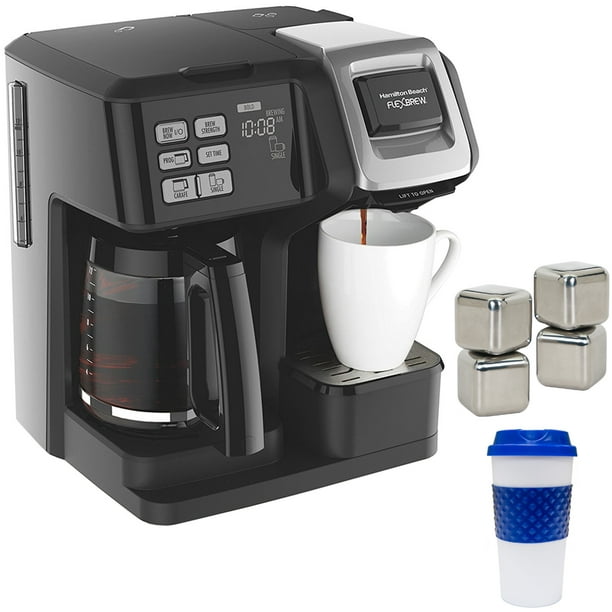 Hamilton Beach 49976 FlexBrew 2Way Brewer Programmable Coffee Maker