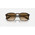 thumbnail image 3 of Sunglasses Ray-Ban RB 2203 902/51 Havana Clear Gradient Brown, 3 of 5